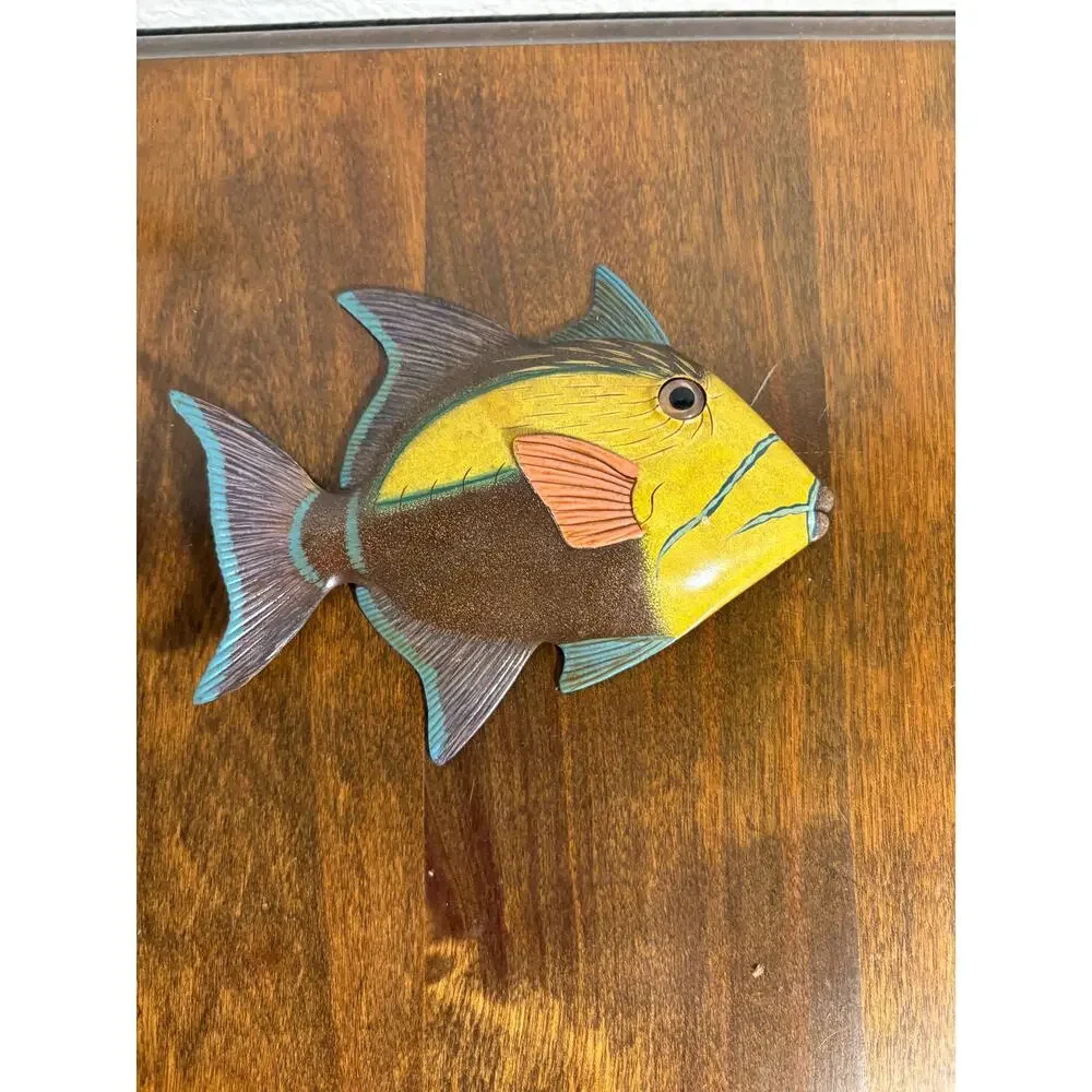 Nautical Colorful Fish Wall Decor, Set of 6